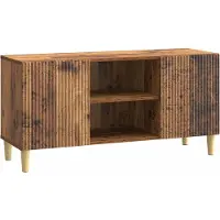 vidaXL TV-skåp Gammalt trä 102 x 34,5 x 50 cm Konstruerat trä