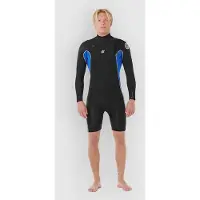 Rip Curl Dawn Patrol Spring 2/2 Mm Långärmad Shorty Med Dragkedja Fram För Dam