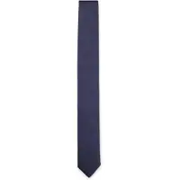 HUGO Silk tie with jacquard-woven pattern