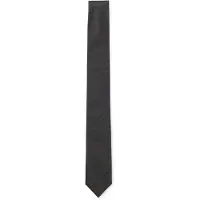 HUGO Silk tie with jacquard-woven pattern