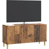 vidaXL TV-skåp Gammalt trä 99 x 34,5 x 50 cm Konstruerat trä