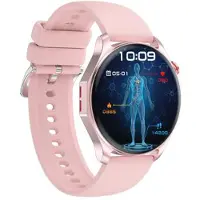 Mtp Products U11 AMOLED-sportklocka med hälsoövervakning - rosa