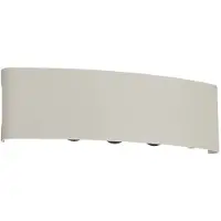 LINDBY Utomhusbelysning , Ithan, Vit, Terrass, Aluminium, Modern