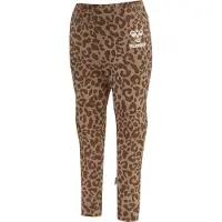 Hummel Leggings - hmlNomi - Bäverpäls - - 68 - Leggings