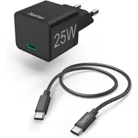 Hama USB-laddare 25.00 W 1x USB-C Svart Inomhus