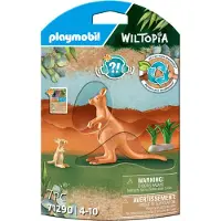 Playmobil Wiltopia - Känguru m. Ung - 7 Delar - 71290 - - One Size - Leksaksdjur
