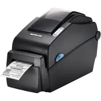 Bixolon SLP-DX220 - Etikettskrivare - direkt termisk - Rulle (6 cm) - 203 dpi - upp till 152 mm/sek - USB, LAN, seriell - mörkgrå
