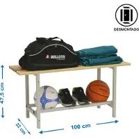 Simonlocker Desmontadas Träbänk 475x1000x320 Mm