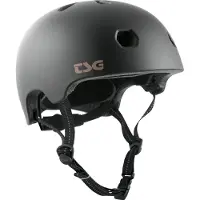 TSG Cykelhjälm - Meta Solid Color - Satin Black - - 61-63 cm - Cykelhjälm