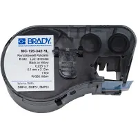 Brady MC-125-342-YL värmekrympslang | svart text - gul tejp l 5,97mm x 2,13m (original)
