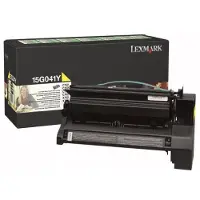 Lexmark 15G041Y gul toner (original)