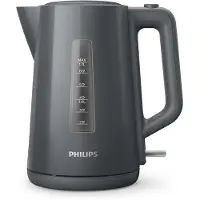 Philips Series 3000 HD9318 - Vattenkokare - 1.7 liter - 2.2 kW - mörkgrå