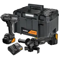 DeWalt 18V XR slipmaskin-set DCF86 + DCG45 2x5Ah dwxmcl