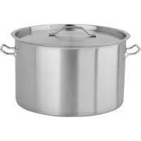 TRIZERATOP YG-00052, 58 l, Rund, Rostfritt stål, Rostfritt stål, Gjuten aluminium, Rostfritt stål