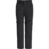 Jack Wolfskin Kids' Safari Zip Off Pants Black