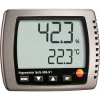 Testo 608-H1 Hygrometer 10 % rF 98 % rF Daggpunkt-/mögel-varningsdisplay