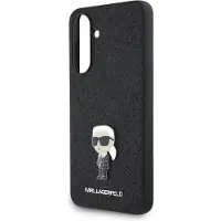 Karl Lagerfeld Samsung Galaxy A56 Mobilskal Med Glitter Ikonik-logo Och Metallpin