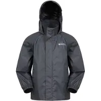 Mountain Warehouse Childrens/Kids Pakka II Waterproof Jacket (Grey)