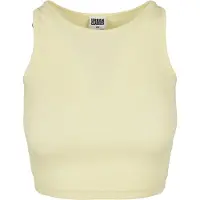 Urban Classics Topp pastellgul