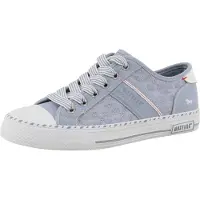 Mustang Låg sneaker blå denim / vit