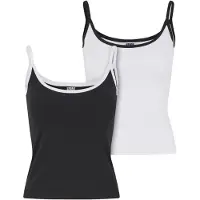 Urban Classics Topp svart / vit