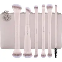Luvia Cosmetics Luvia-Cosmetics Brush Face-brushDuo Voyage - Nude Aura Nude 1 Stycke (361,00 kr / 1 Stycke)