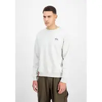 Alpha industries Sweatshirt svart / vitmelerad