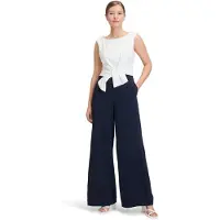 Vera Mont Jumpsuit mörkblå / vit