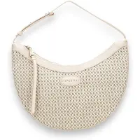 Hispanitas för kvinnor. BV264718 Off-white clutchväska (OSFA), Beige, Casual, Polyuretan