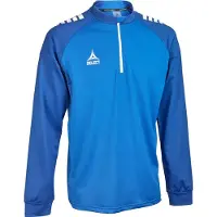 Select Träningströja 1/2 Zip Spanien V25 - Svart/Vit, storlek Small