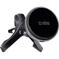 SBS TESUPMAGWIR15W, Mobiltelefon / smartphone, Active-hållare, Bil, Svart