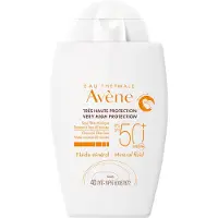 Avene Solaire Högt Skydd Mineral Fluid Spf50+ 40 ml
