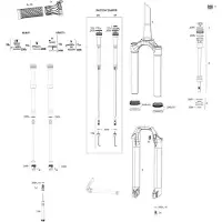 RockShox Gaffelkompressionsladdare 2 Rl Sid Select Plus Remote