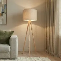 TK Lighting Golvlampa Grand , Ljust trä, Vardagsrum / matsal, Trä, Modern, Golvlampa