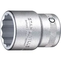 Stahlwille 55 A 1 7/8 05410070 Dubbelsexkant Hylsnyckelinsats 20 mm 1 7/8 3/4