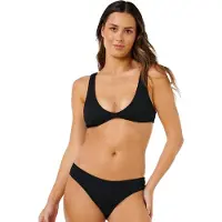 Rip Curl Women's Vibe Surf Bralette Bikini Top Black