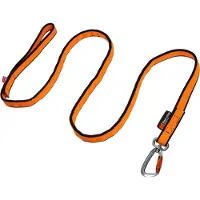 Non-Stop Dogwear Bungee Leash 2.8m Black/Orange