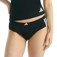 Adidas Trosor ACTIVE ESSENTIALS COTTON 3 STRIPES kvinnor - Svart - EU S