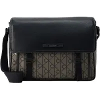Calvin Klein Emblem Logo Jacquard Messenger Bag