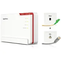 FRITZ! Box 5690 Pro för fiber och DSL med Wi‑Fi 7