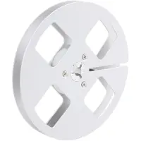 DIYelecs 14 5 tum tom bandspole aluminiumlegering öppen rulle ljudband tom spole med 4 hål för NAGRA för silver