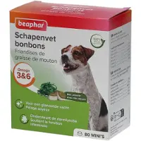Beaphar Fårfett Mini bonbons med sjögräs för hundar