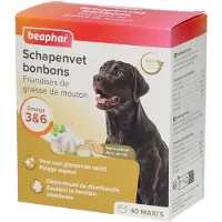 Beaphar Fårfett bonbons med vitlök för hundar