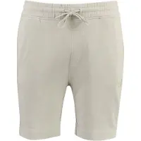 BOSS för män. 50511726 Shorts i filt med beige patch (XXL), Casual, Bomull