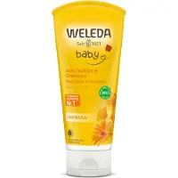 Weleda Baby Body Wash & Shampoo, tvål, 200 ml