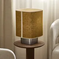 Market Set Bordslampa , Dolce, Gul, Vardagsrum, Tyg / textil, Design