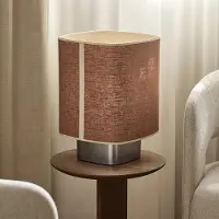 Market Set Bordslampa , Dolce, Brun / rost, Vardagsrum, Tyg / textil, Design