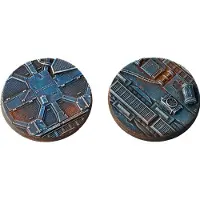 Gamers Grass Bases Round - Spaceship Corridor 60 mm (2 st)