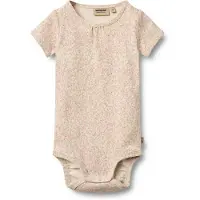 Wheat Body k/ä - Linette - Coral Blommor - - 1½ år (86) - Body K/Ä