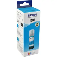 Epson EcoTank 108 - 70 ml - cyan - original - påfyllnadsbläck - för L18050 EcoTank L8050